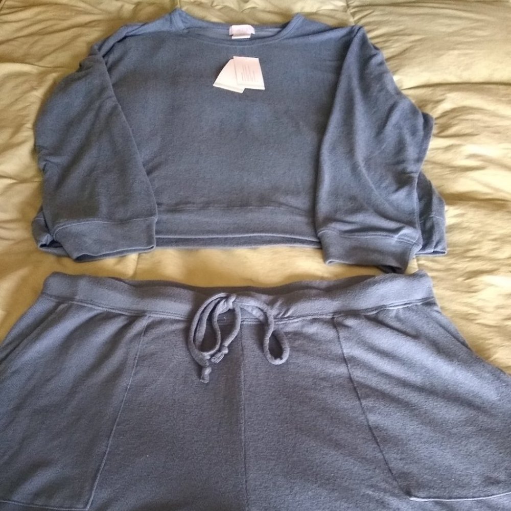 NWT Softies XL l/s Hannah Spring Lake Ankle Pajama Set-Oprah's Favorite Things!!